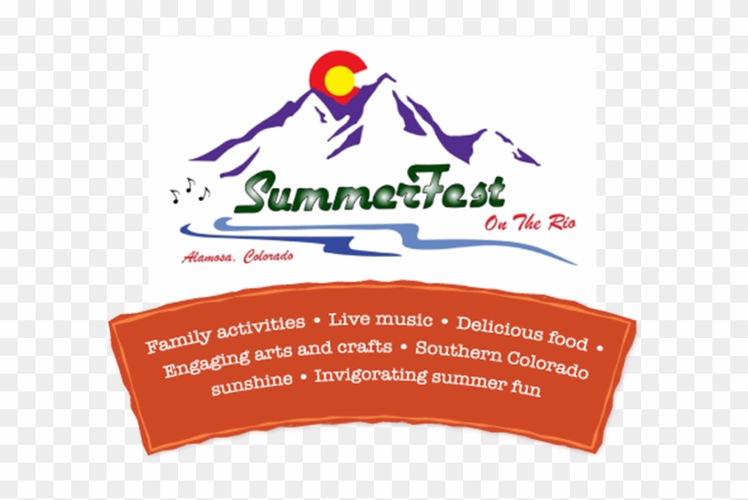 Summerfest On The Rio - Graphic Design Clipart #5191558
