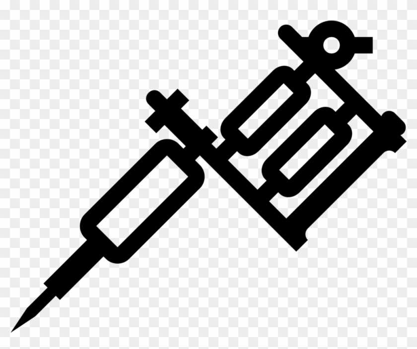 Tattoo School Old Icons Artist Removal Machine - Tattoo Machine Png Clipart