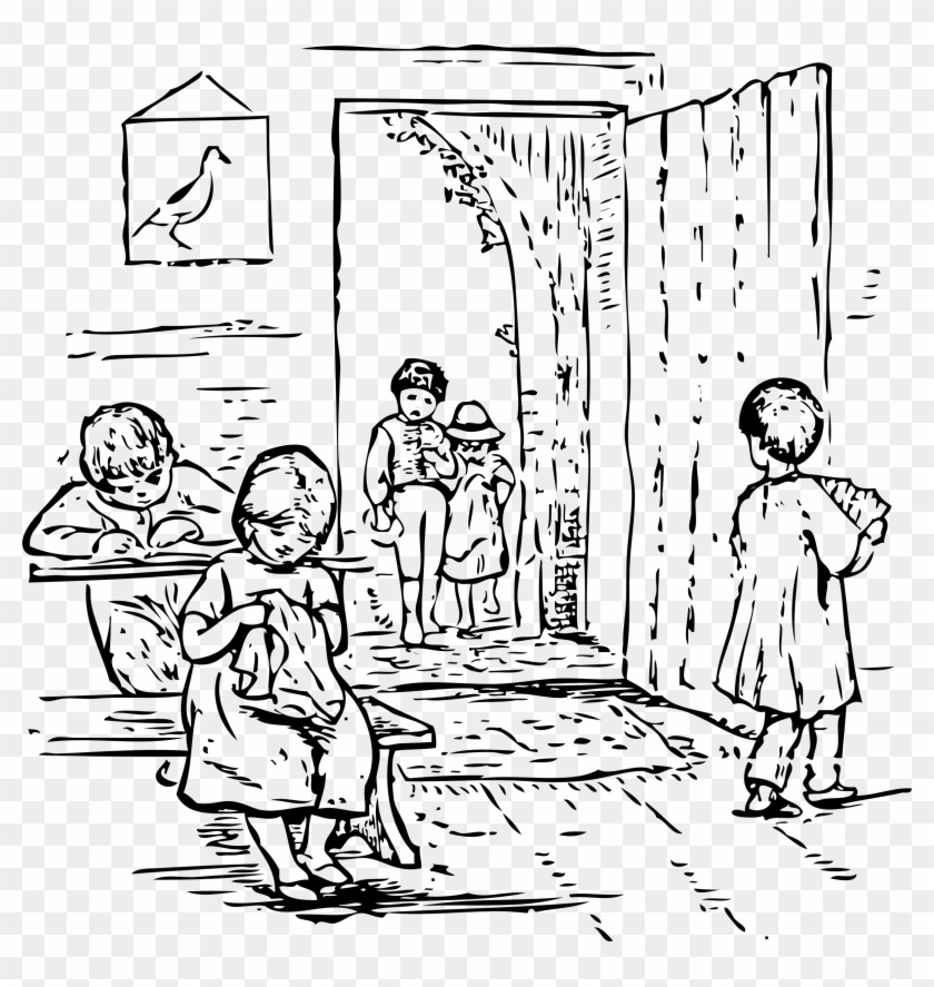 This Free Icons Png Design Of Late For School - Present Progressive Story 3 Clipart