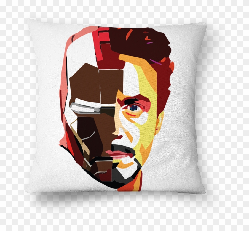 Almofada Homem De Ferro - Tony Stark Iron Man Art Clipart