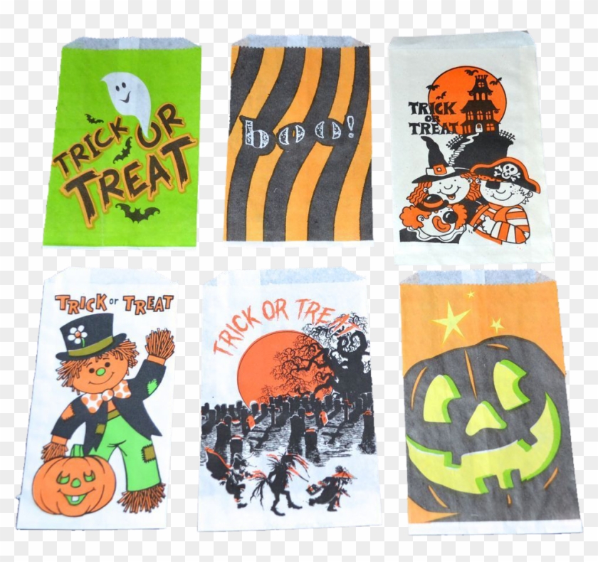For Your Shopping Pleasure Is A Set Of 6 Halloween - Cartoon Clipart #5192999