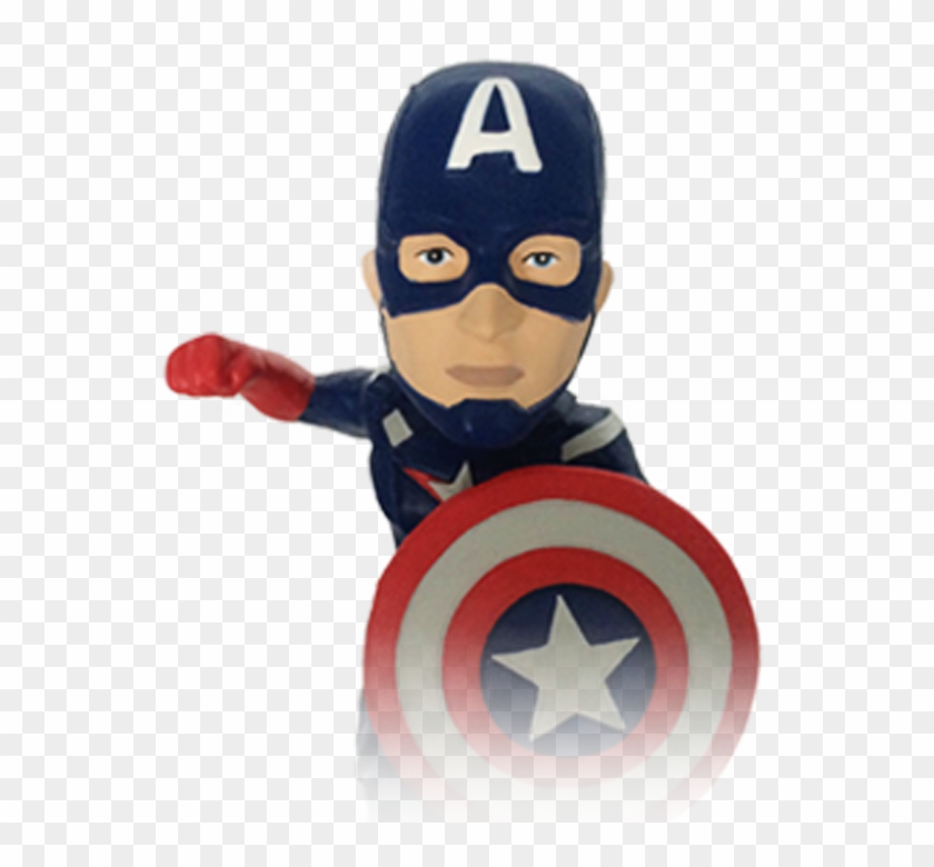 Captain America Bobblehead - Captain America Clipart