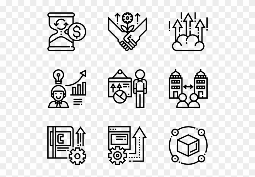 Growth Hacking - Design Icon Vector Clipart #5193558