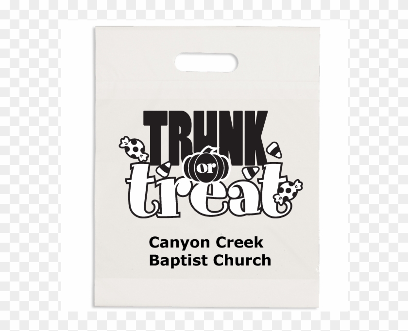 Trunk Or Treat Bags - Poster Clipart