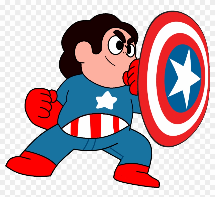 356kib, 1680x1428, Steven Universe Captain America - Shield Steven Universe Clipart #5193705