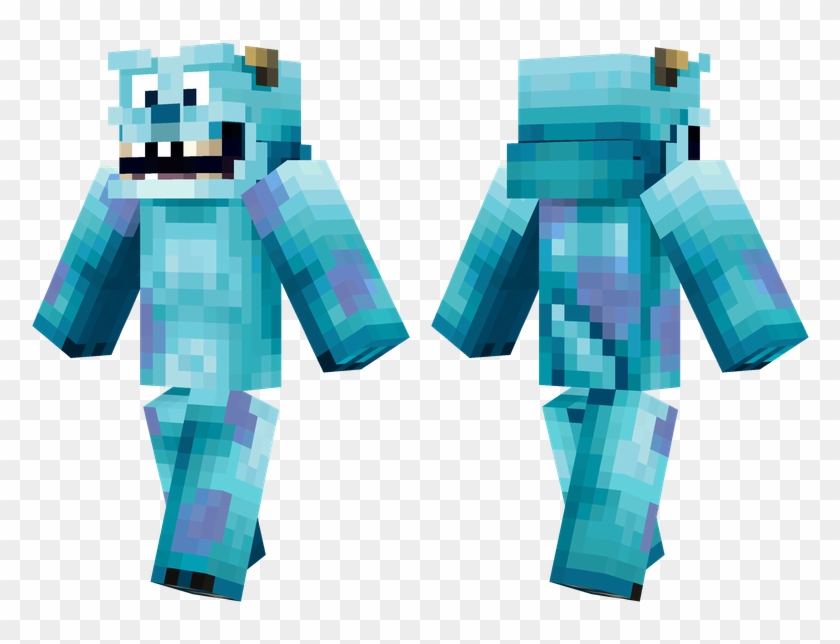 Sully - Monsters Inc Pixar Minecraft Clipart