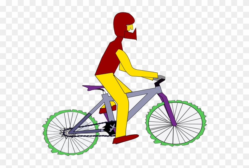 Bicycle Philippe Colin 01 Png - Gambar Animasi Orang Naik Sepeda Clipart