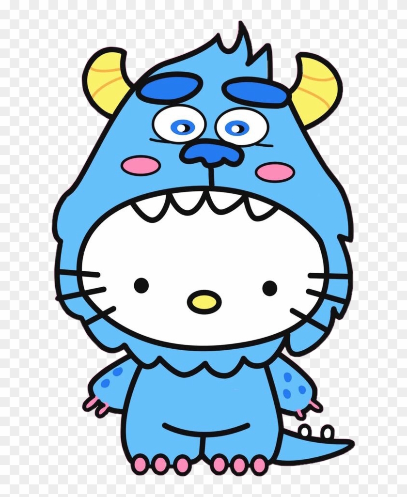 #hellokitty #sully #monstersinc #monster #scary #kawaii - Hello Kitty Clipart