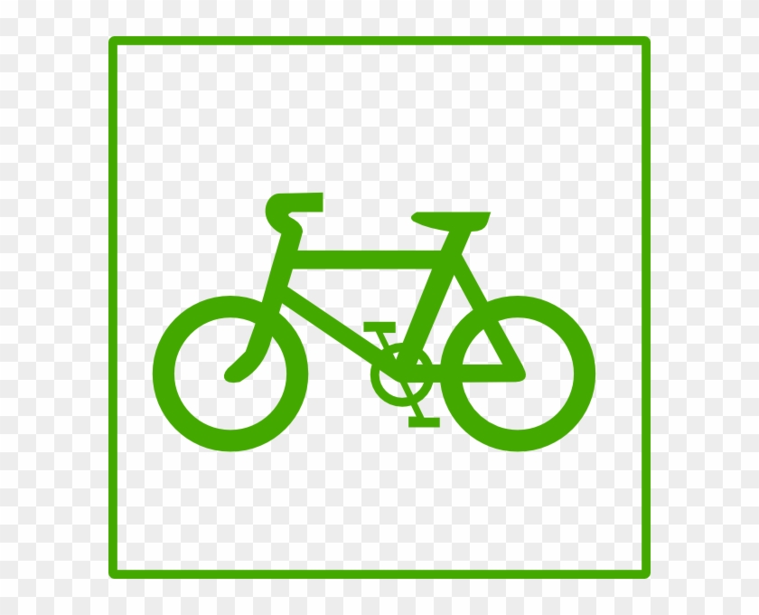 Bicycle Icon Png - Cycling Sign Clipart #5194056