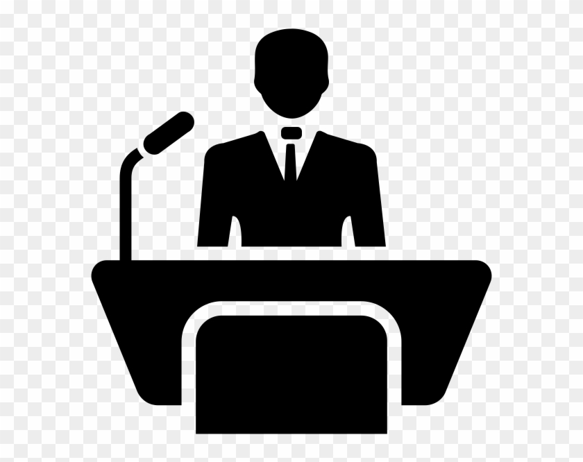 Speaker Clip Art - Customer Service Desk Icon - Png Download