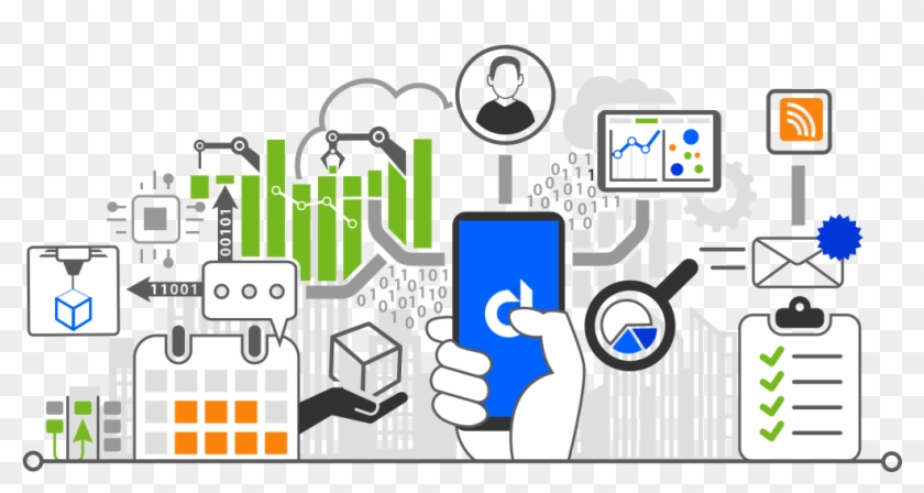 Device Magic Mobile Data Collection Workflow - Data Collection Clipart