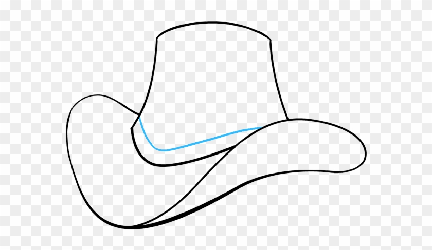 Cowboy Hat Drawing Png - Cowboy Hat To Draw Clipart