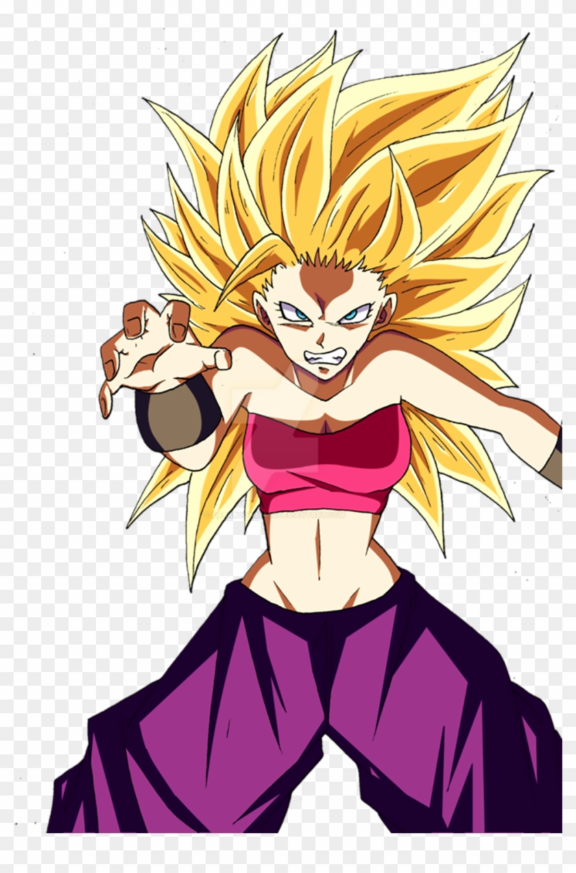 Caulifla Ssj - Caulifla Ssj 3 Clipart