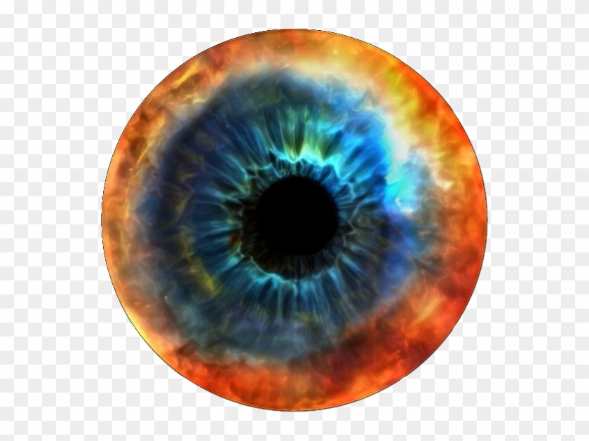 #eye #fire - Circle Clipart