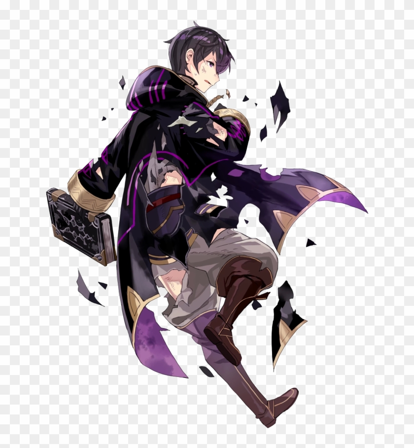 1boy Bangs Black Hair Fire Emblem Fire Emblem - Fire Emblem Heroes Male Morgan Clipart #5196084