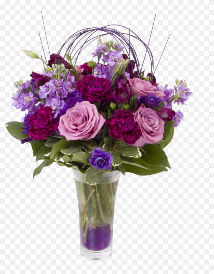 Purple Rain - Soderberg& - Fuchsia Flower Arrangements Clipart #5196151