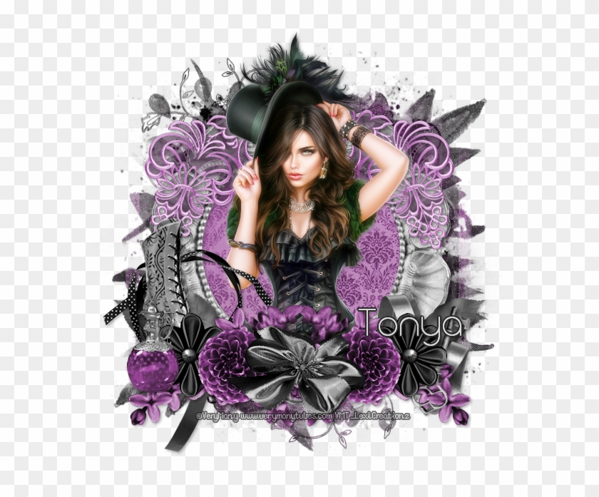 Purple Rain - Fairy Clipart #5196198