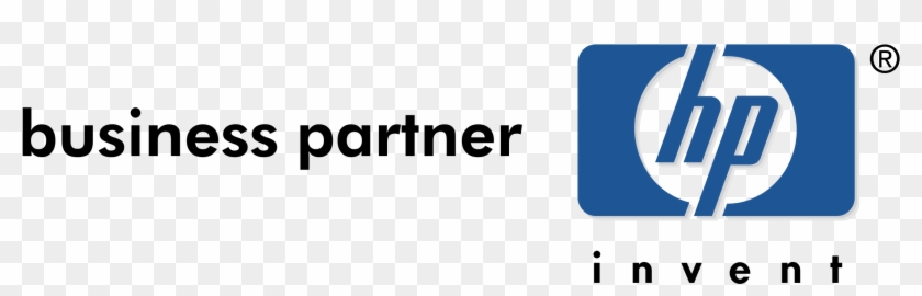 Hewlett Packard Business Partner Logo Png Transparent - Hewlett Packard Clipart #5196894