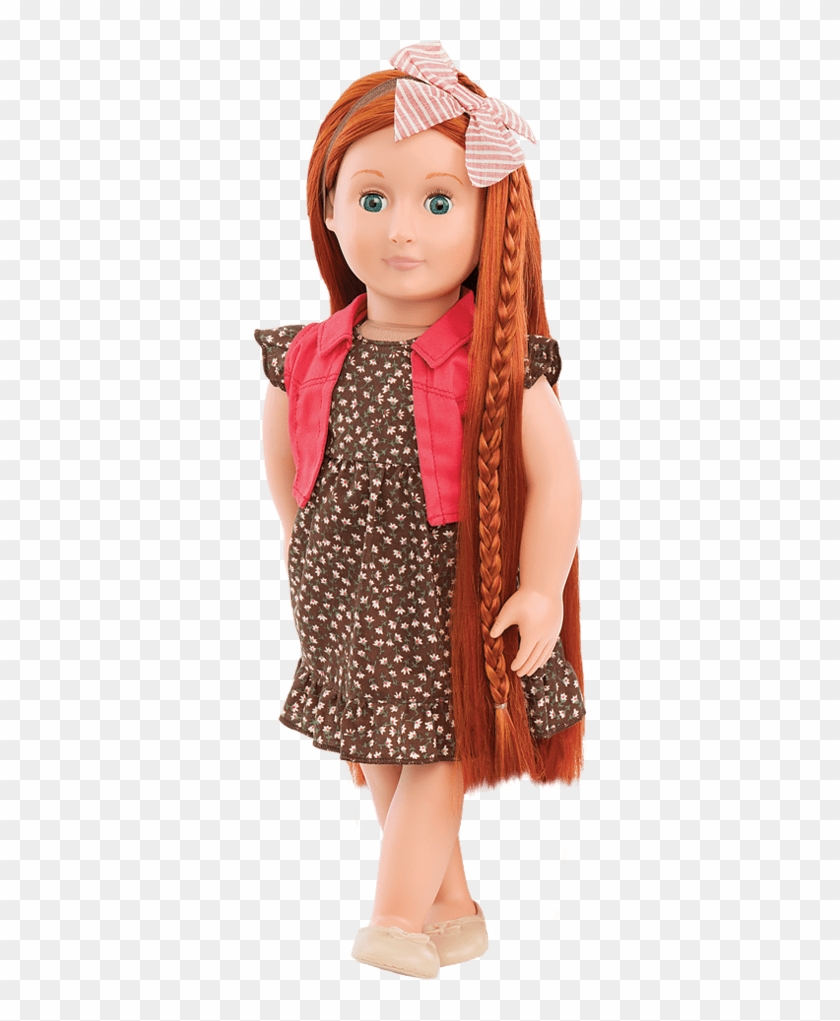 Buy A Doll With Trendy Clothes - Our Generation Dolls With Long Hair Clipart #5197072