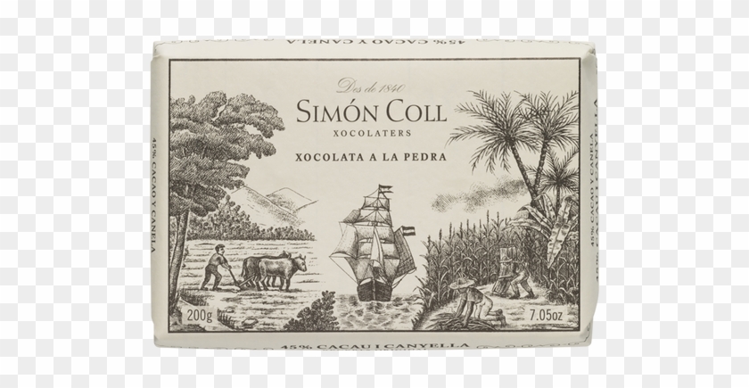 “chocolate A La Piedra” Simón Coll - Simon Coll Xocolata A La Pedra Clipart #5197150