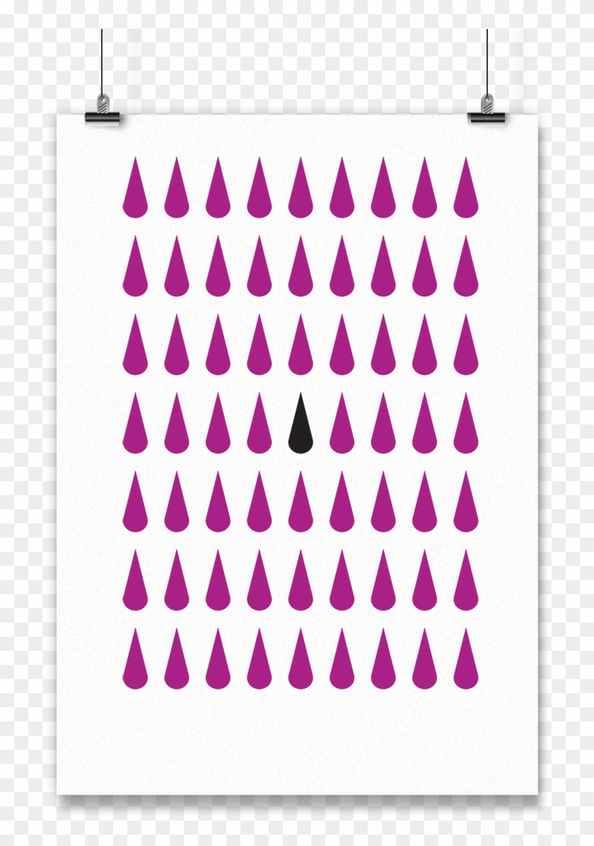 Purple Rain Is Less Purple Now - Triangle Clipart #5197212