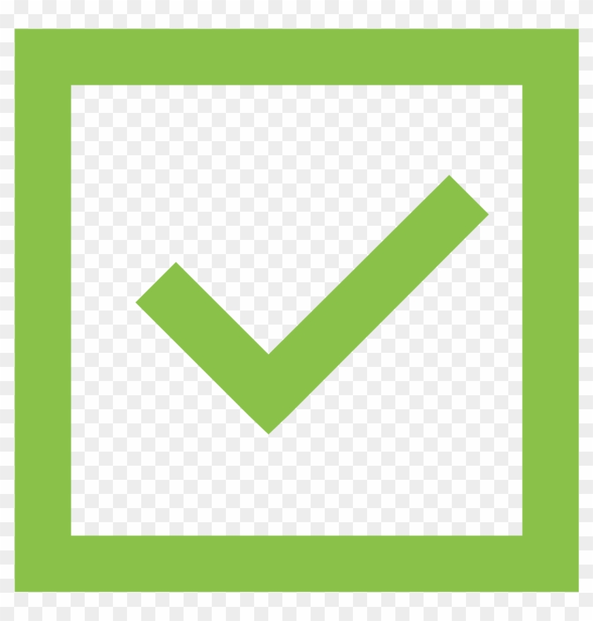 Checked Checkbox 2 Icon - Check Box Icon Png Transparent Clipart #5197459