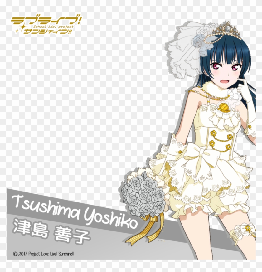 Preview With Your Photo - Love Live Aqours Wedding Clipart