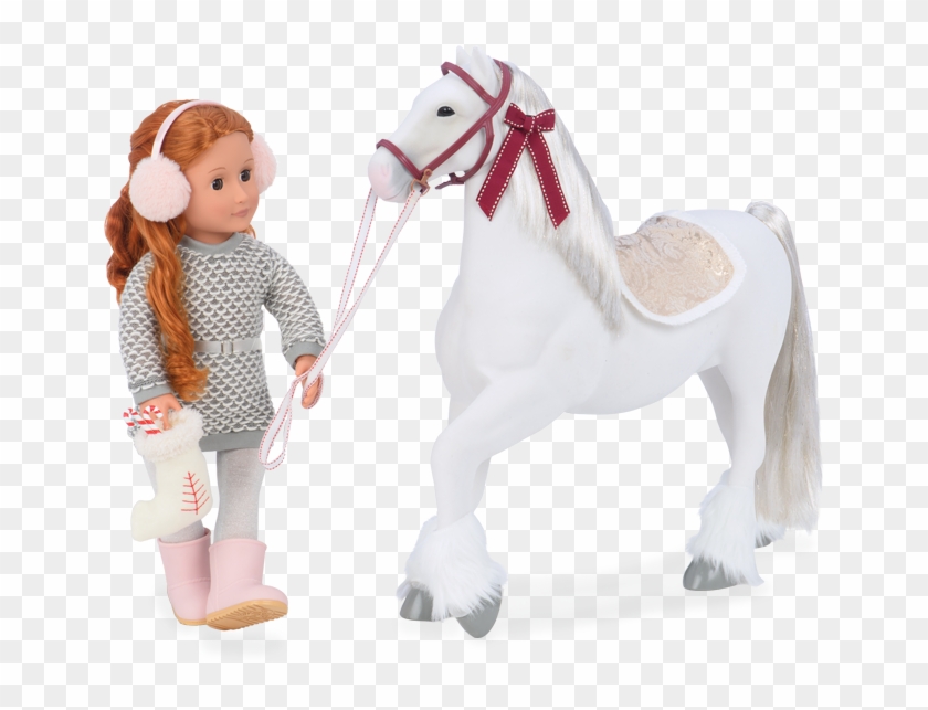 Clydesdale Holiday Horse - Our Generation Clydesdale Holiday Horse Clipart