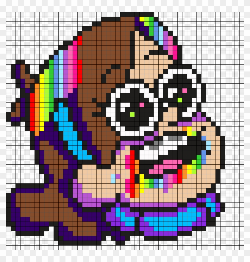 Mabel Pines On Smile Dip Perler Bead Pattern / Bead - Pixel Art Templates Mabel Pines Clipart #5197723