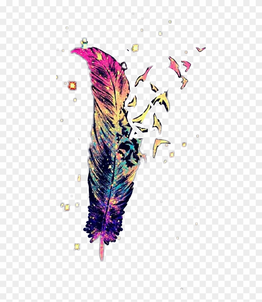 #pluma #plumas #plumatumblr✌ #espacial @yulitza1239 - Illustration Clipart #5197842