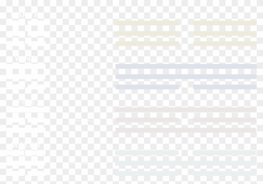 Will Have The Aura Of Wind, Water, Fire And Earth - Parallel Clipart