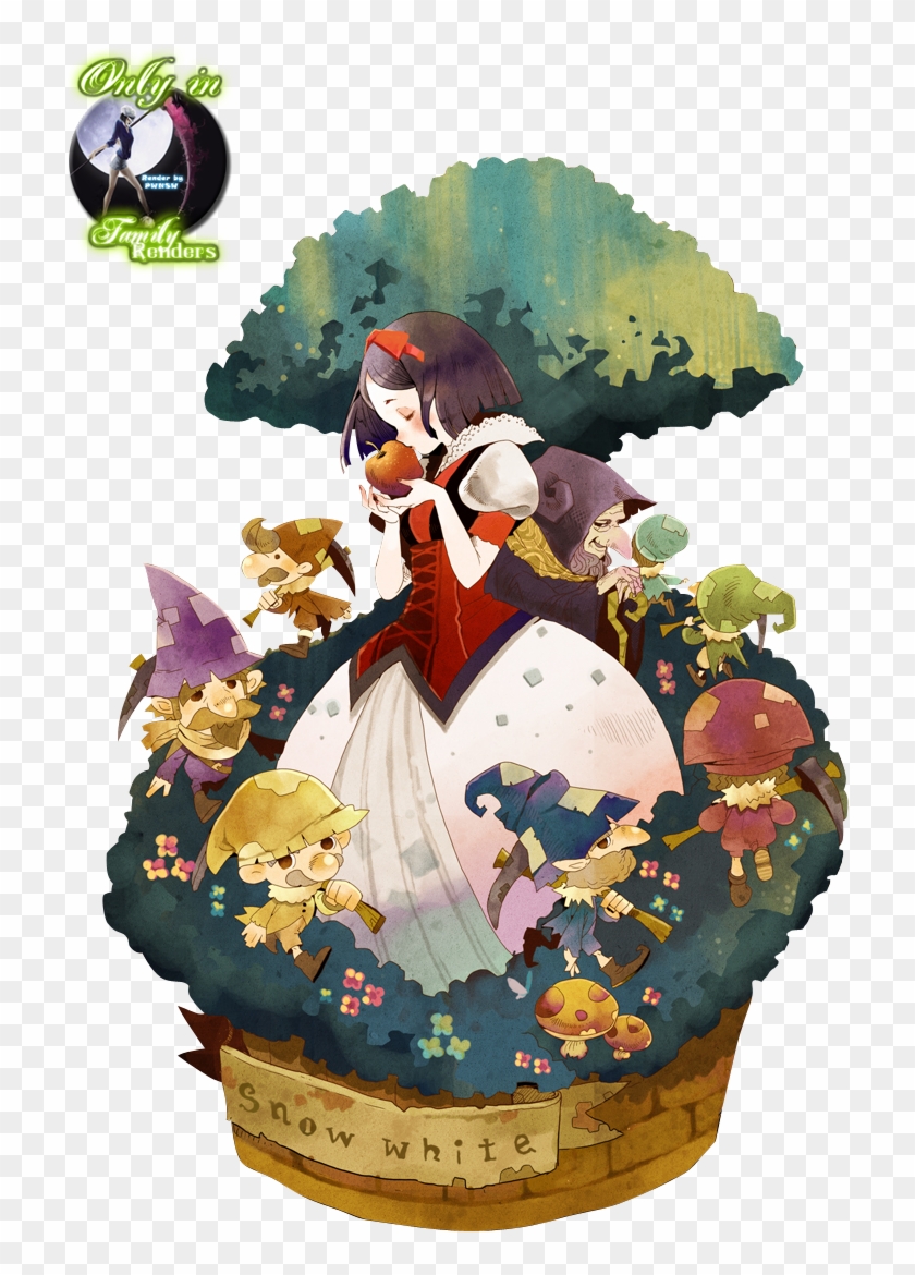 手繪 白雪 公主 Clipart