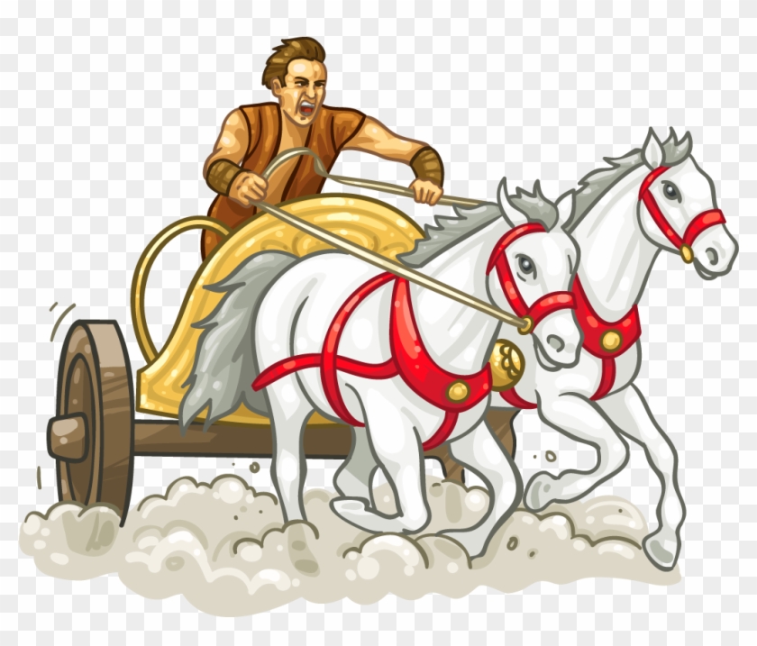 Chariot Png - Chariot Racing Clipart Transparent Png #5198108