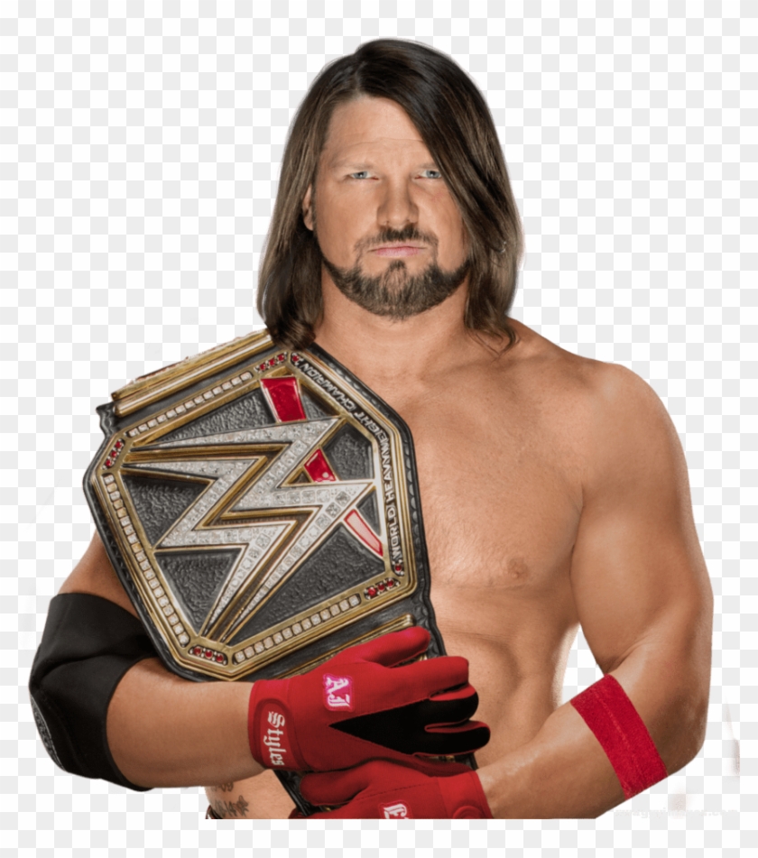 Aj Styles Wwe Champ - Shane Mcmahon Wwe Champion Clipart