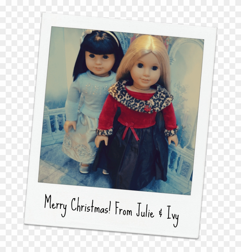 American Girl Julie And Ivy - Handmade Christmas Tree Decorations Clipart #5198116