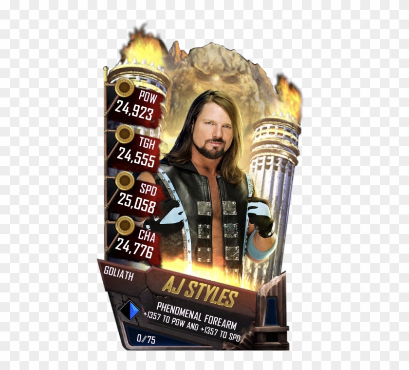Ajstyles S4 20 Goliath - Wwe Supercard Ember Moon Clipart