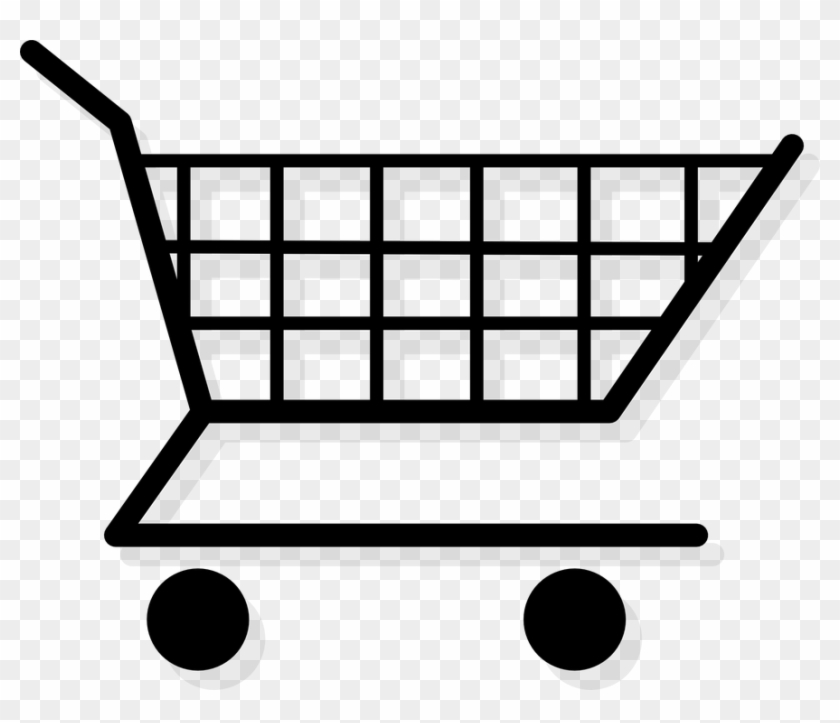 Chariot Supermarché Png - Clipart Shopping Cart Transparent Png #5198254