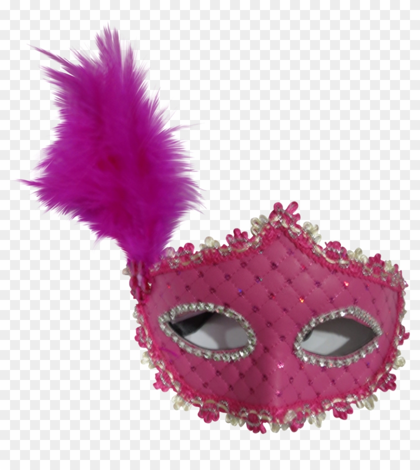 Imágenes Zoom - Antifaz Con Plumas Png Clipart
