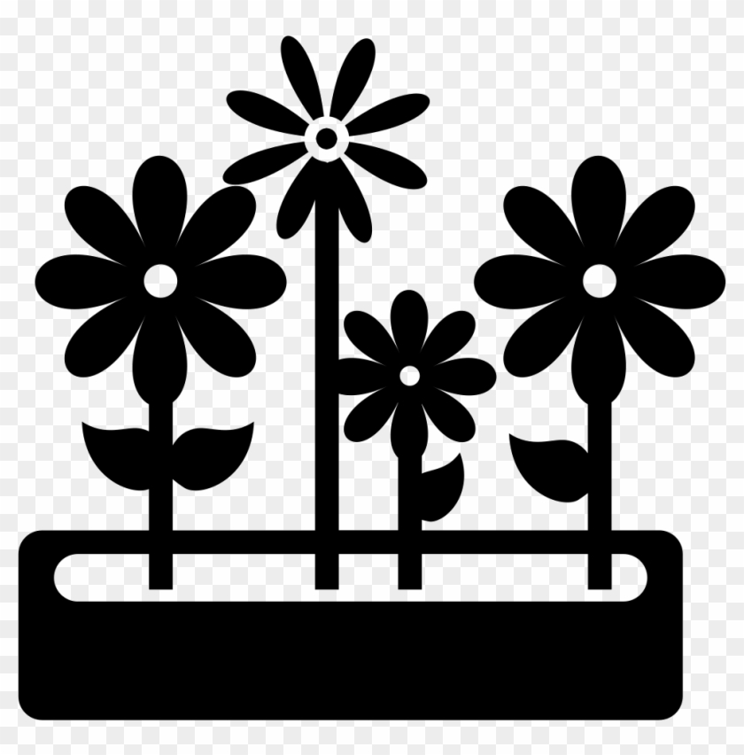 Download Png File Svg Flower Garden Icon Clipart 5198412 Pikpng