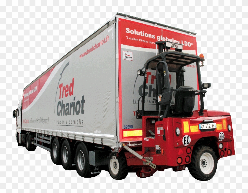 200 Trucks Mounted Forklift - Tred Chariot Clipart #5199085