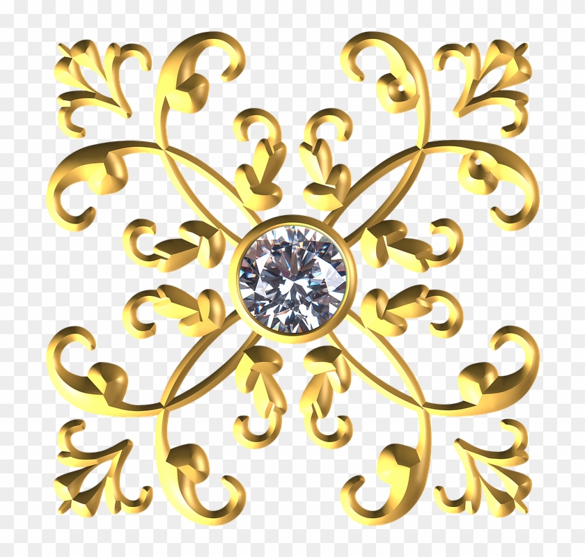 Royal Blue And Gold Background Png Clipart