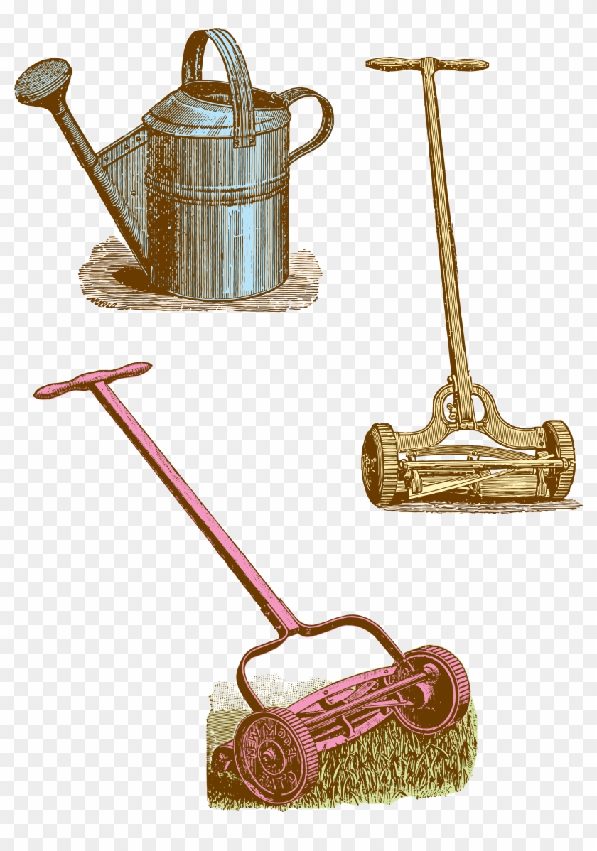 Jpg Download - Vintage Garden Tools Png Clipart #5199204