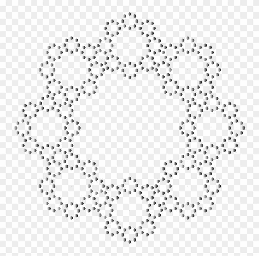 Circle Computer Icons Area Download Black - Islamic Pattern Frame Png Clipart