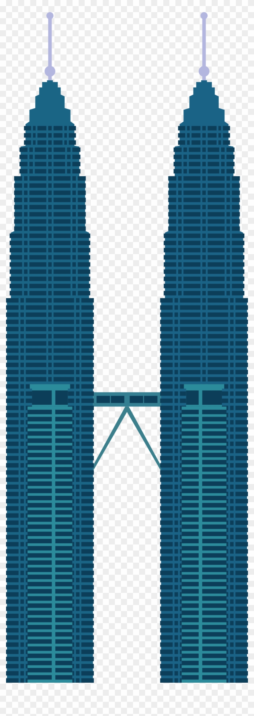 Petronas Twin Towers - Downtown Toronto Clipart #5199380