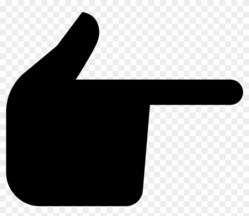 Vector Pointers Hand Icon - Sign Clipart #5199418