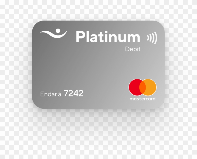 Platinum Debit Card - Visa Clipart #5199504