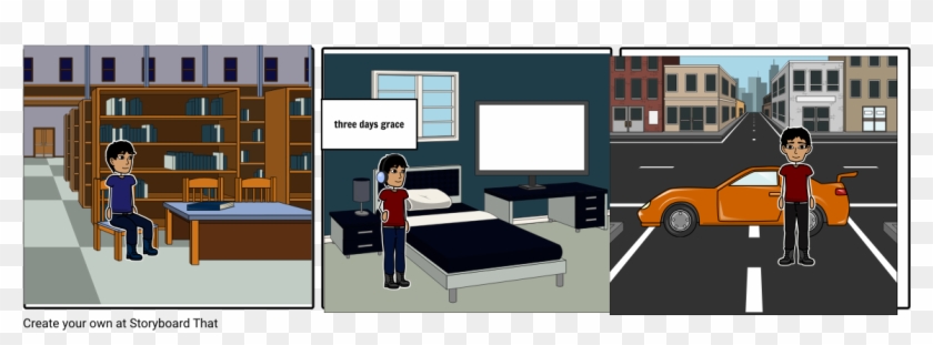 Personality - Bed Frame Clipart #5199592