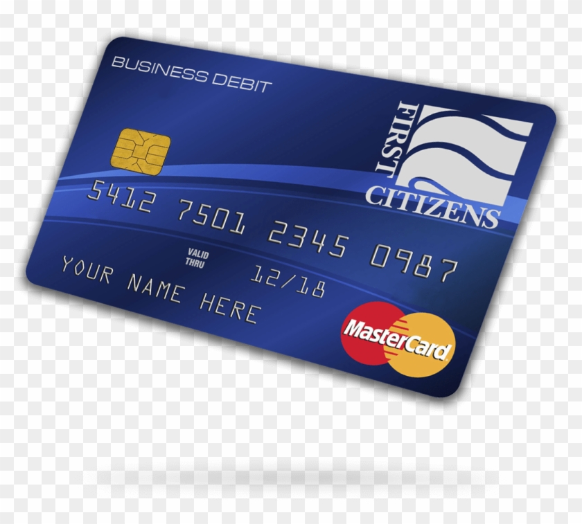 Picture Of My Business Debit Card - First Citizens National Bank Clipart