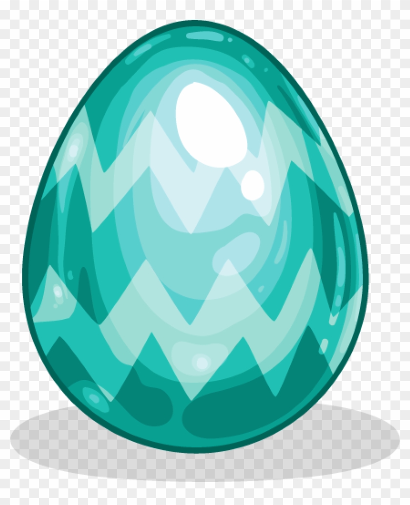Aquamarine Egg - Circle Clipart #5199920