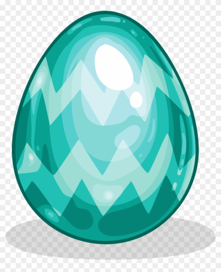 Aquamarine Egg - Circle Clipart